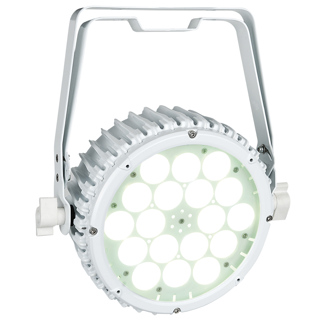 Compact Par 18 MKII 18x 3 W RGB LED Par - wit