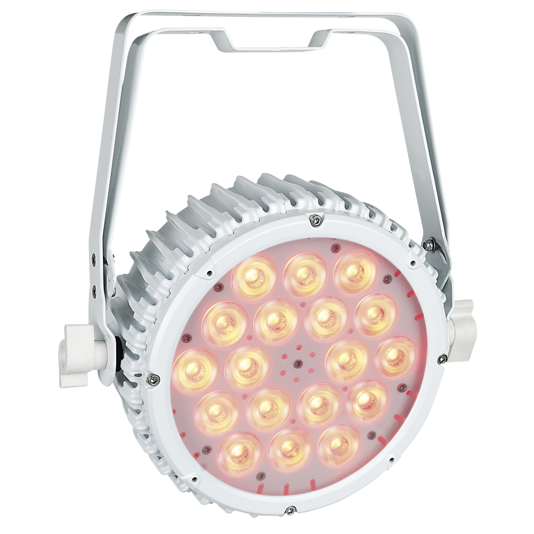 Compact Par 18 MKII 18x 3 W RGB LED Par - wit