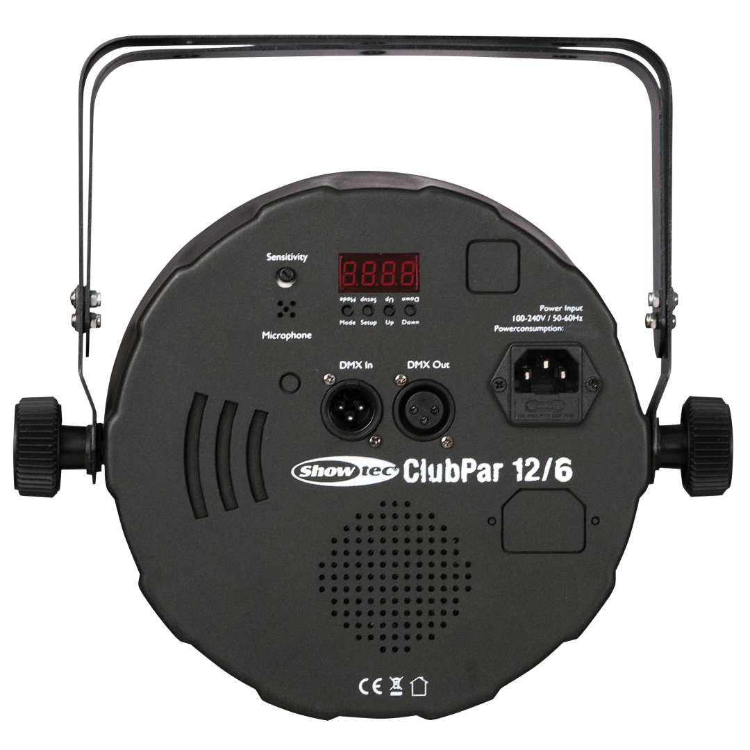 Club Par 12/6 RGBWAUV 12x 10 W RGBWAUV LED Par