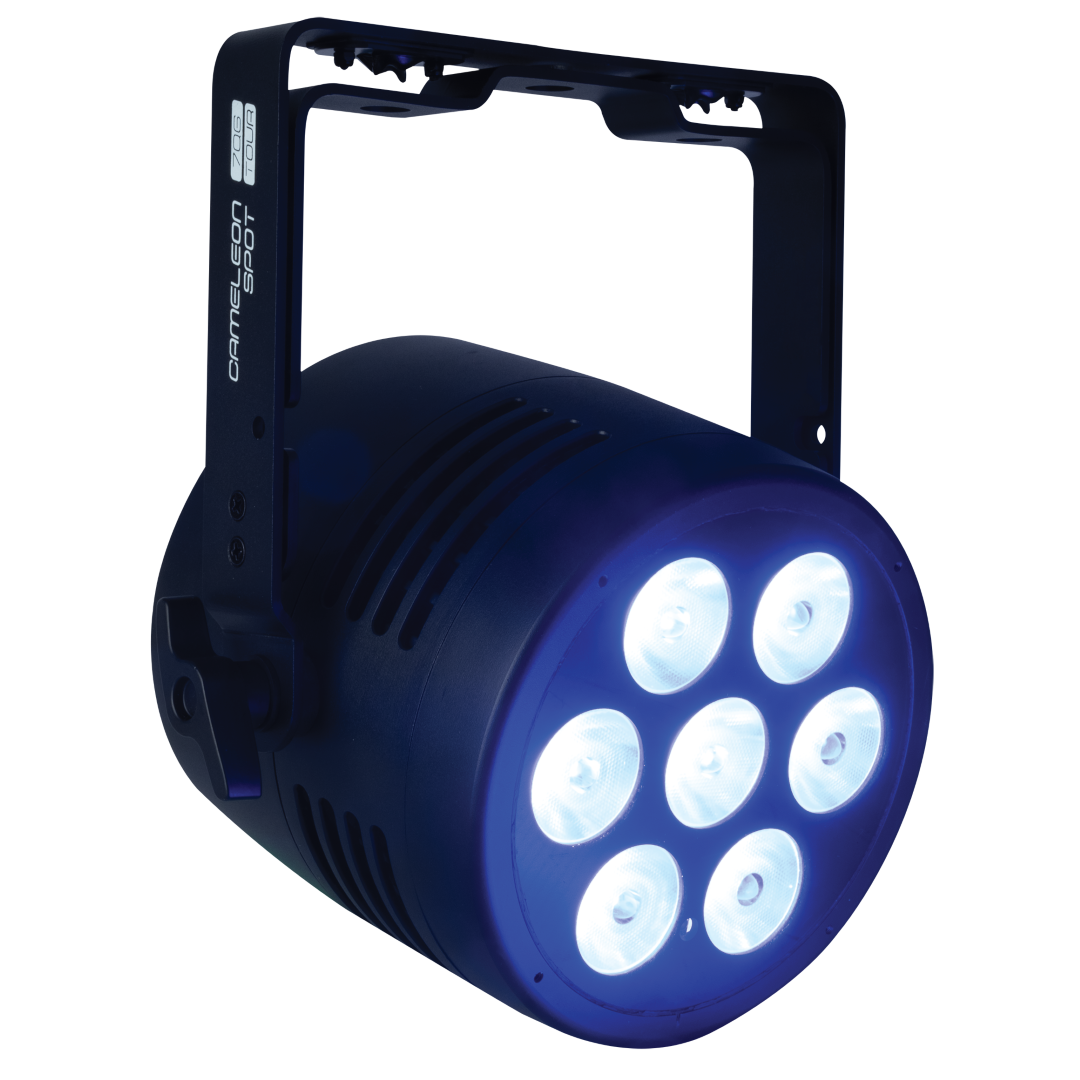 Cameleon Spot 7Q6 Tour 7x 12 W RGBWA-UV LED Spot - Power Pro True