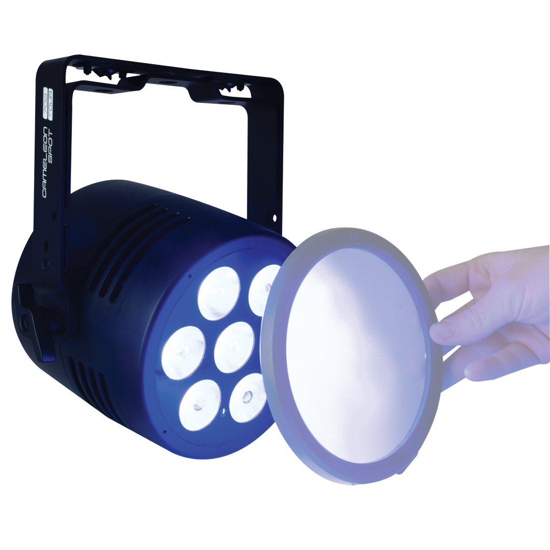 Cameleon Spot 7Q6 Tour 7x 12 W RGBWA-UV LED Spot - Power Pro True