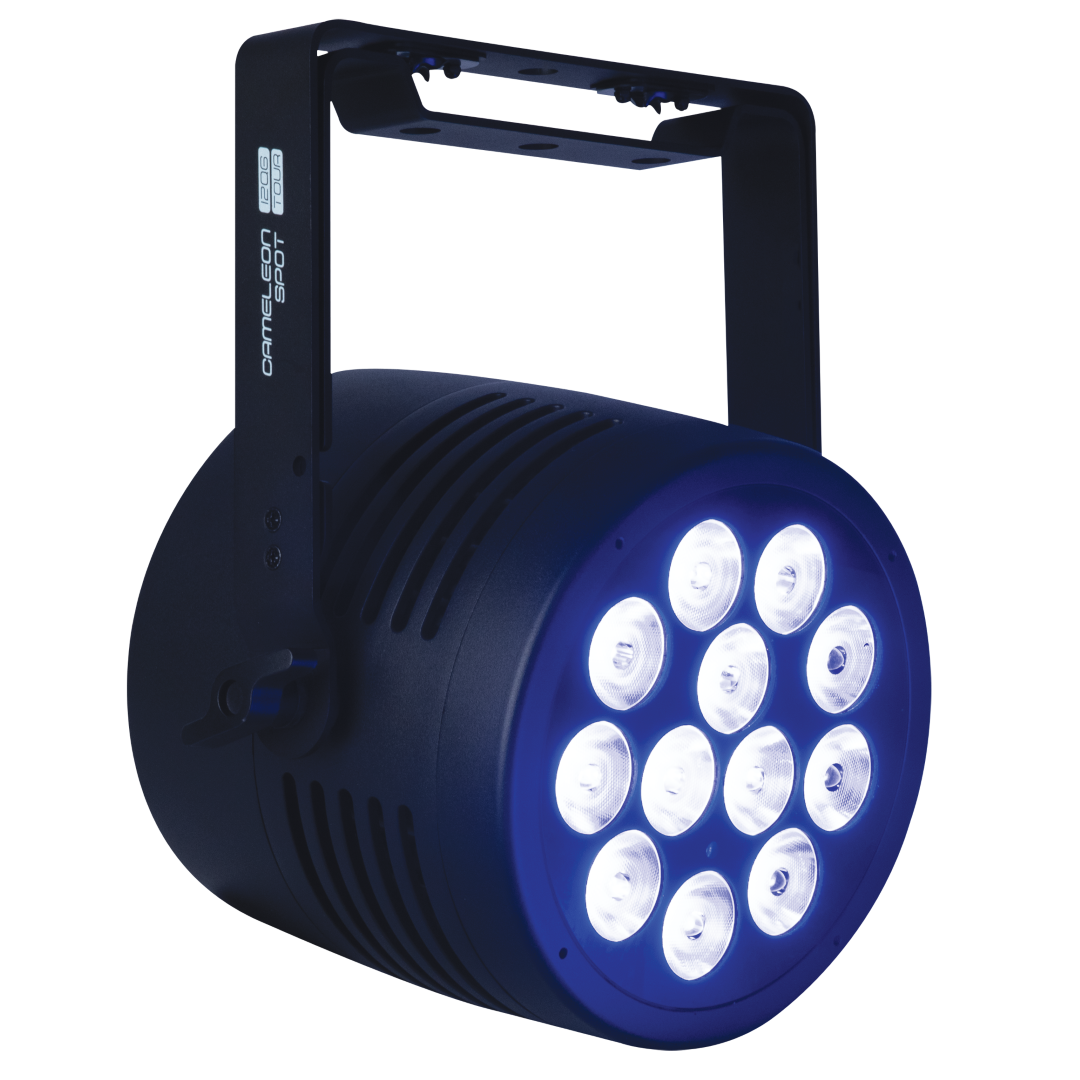 Cameleon Spot 12Q6 Tour 12x 12 W RGBWA-UV LED Spot - Power Pro True