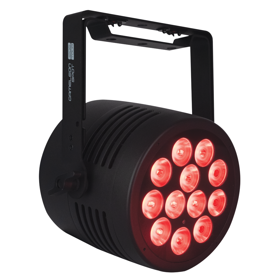 Cameleon Spot 12Q6 Tour 12x 12 W RGBWA-UV LED Spot - Power Pro True