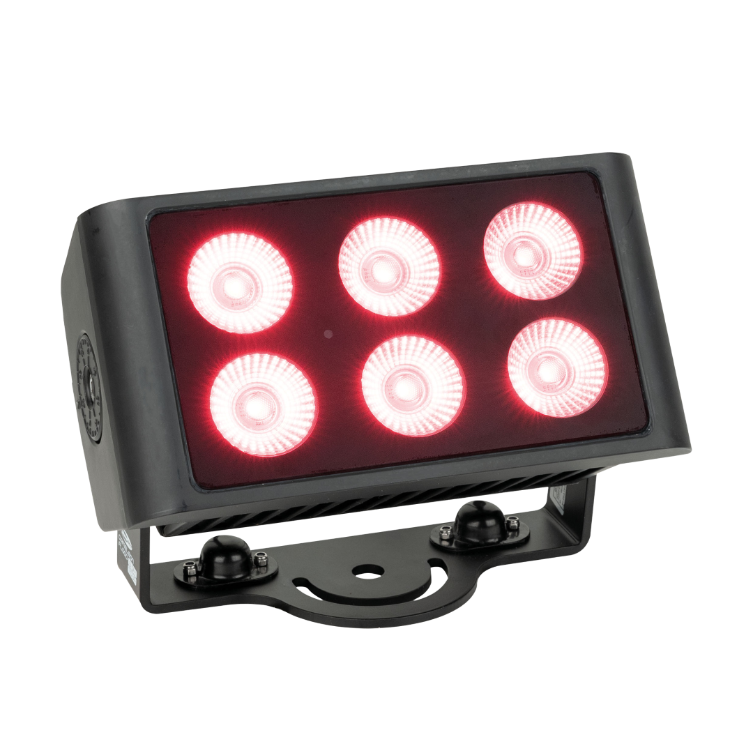 Cameleon Flood 6 Q4 Tour 6x 5 W RGBW LED Flood - Power Pro True