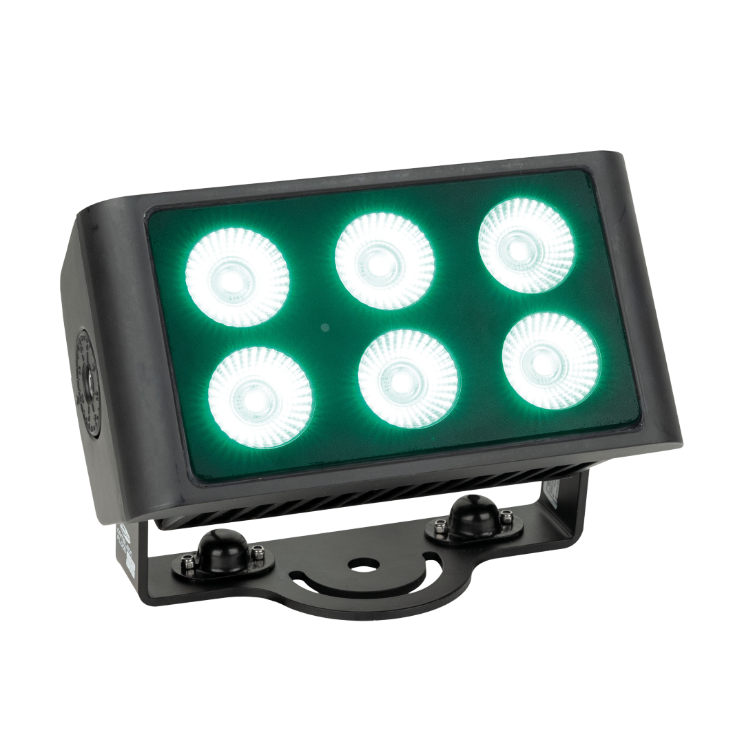 Cameleon Flood 6 Q6 Tour 6x 10 W RGBWA-UV LED Flood - Power Pro True
