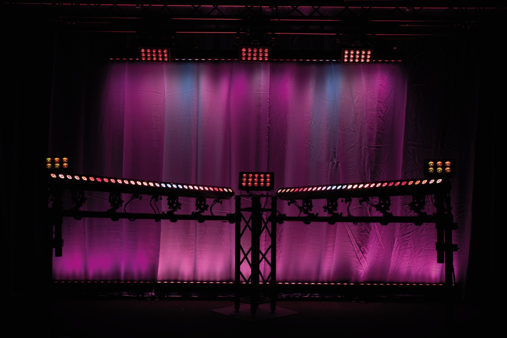 Cameleon Flood 6 Q6 Tour 6x 10 W RGBWA-UV LED Flood - Power Pro True