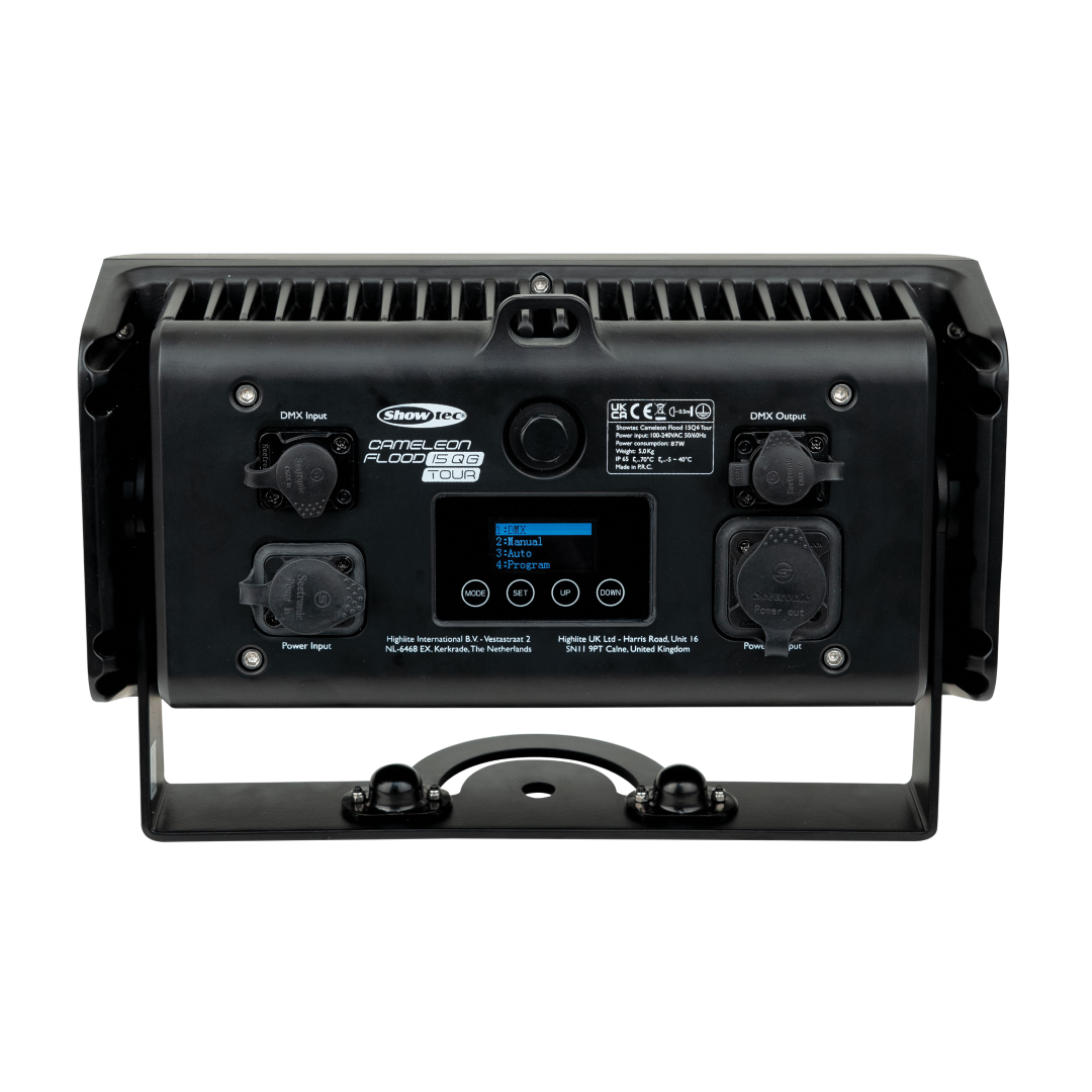 Cameleon Flood 15 Q6 Tour 15x 10 W RGBWA-UV LED Flood - Power Pro True