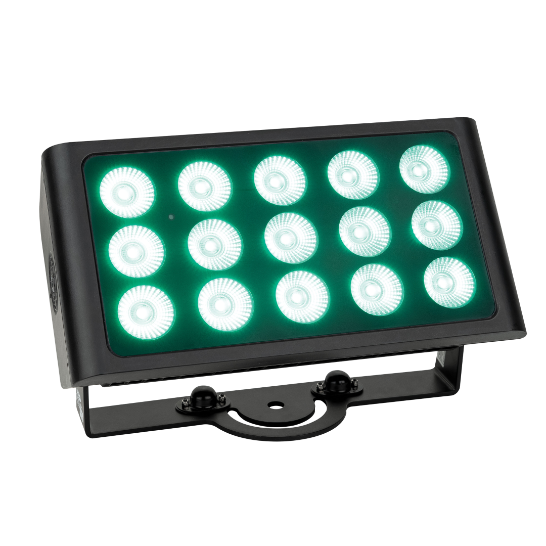 Cameleon Flood 15 Q6 Tour 15x 10 W RGBWA-UV LED Flood - Power Pro True