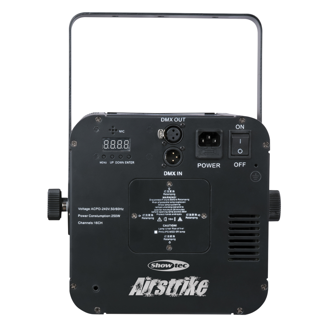 Airstrike 5R Quad Beam-effect