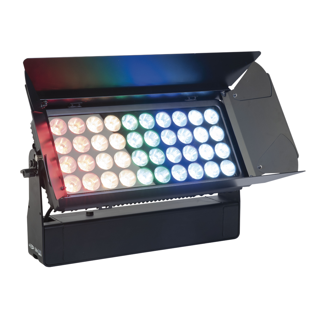 Helix S5000 Q4 40x 10 W RGBW LED Washer voor buitenlocaties (CRMX & WDMX)