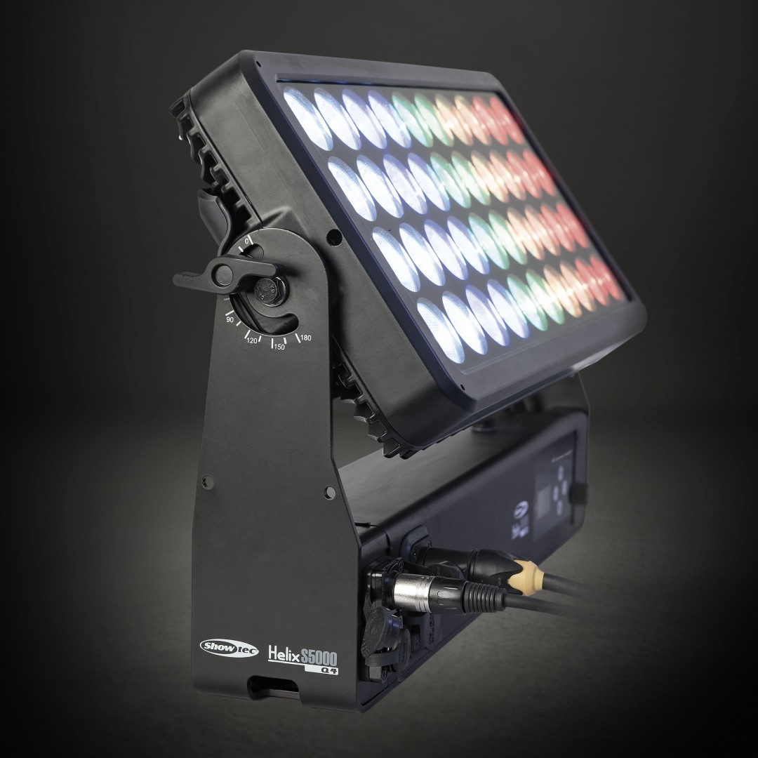 Helix S5000 Q4 40x 10 W RGBW LED Washer voor buitenlocaties (CRMX & WDMX)