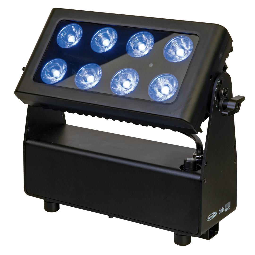 Helix M1100 Q4 Mobile 8x 10 W RGBW LED Wash (CRMX & WDMX)