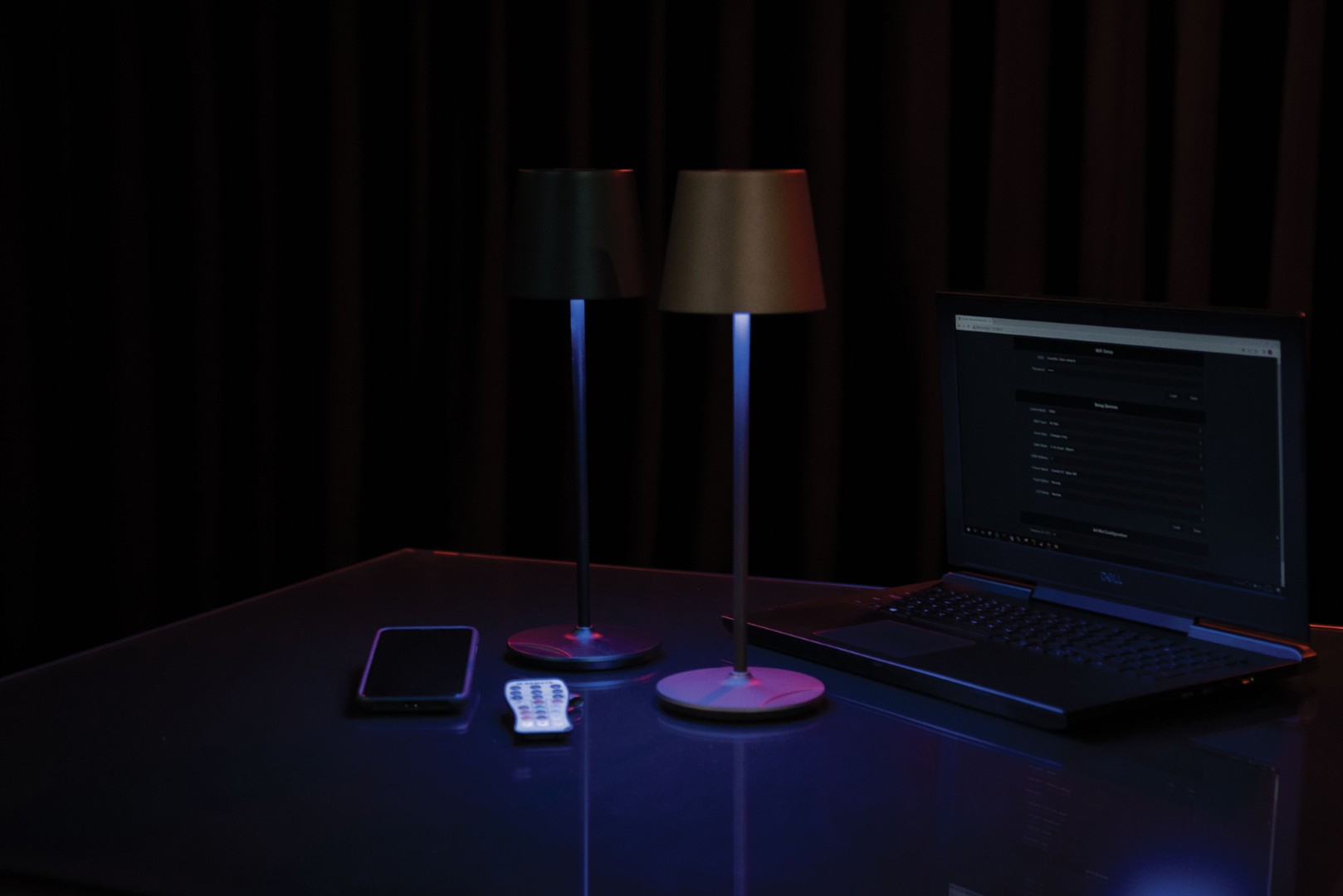 UR-5 Universal IR Remote Compatibel met IR-ondersteunende Showtecproducten voor kleurmenging, stroboscoop, dimfunctie en programma's
