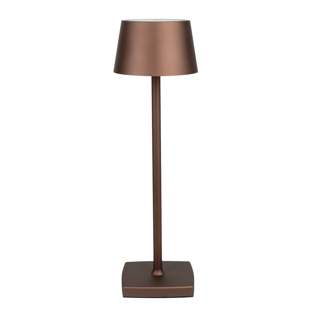 EventLITE Table-WW Compacte 3.5 W IP54 accu lamp met touch dimmer - brons