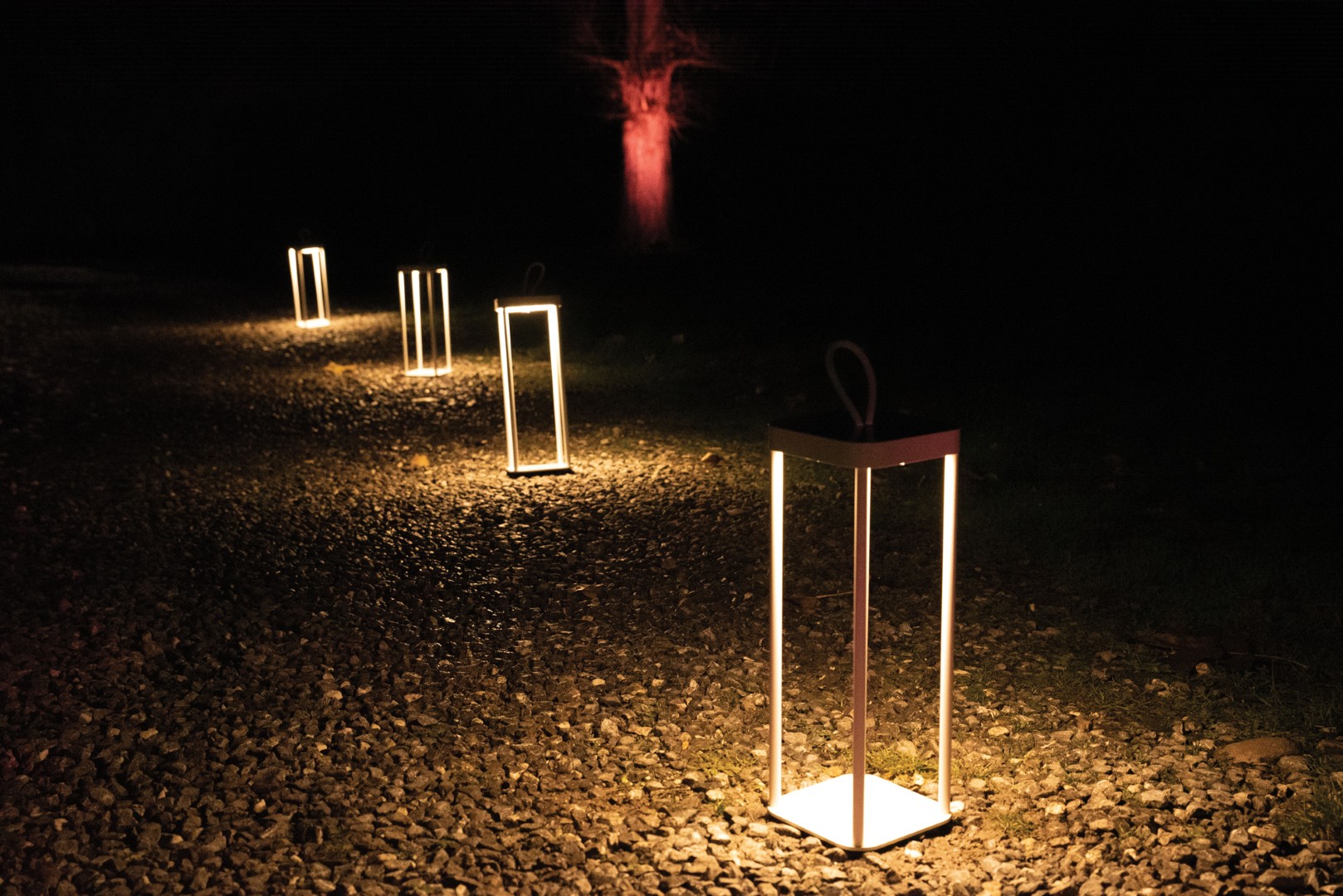 EventLITE Lantern-WW Moderne 2,2 W IP54 accu lantaarn - wit