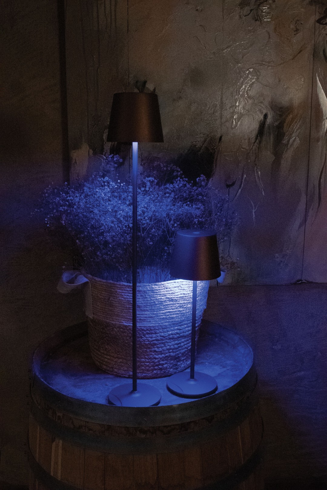EventLITE Table-SW WW-CW Accu LED Lamp - brons