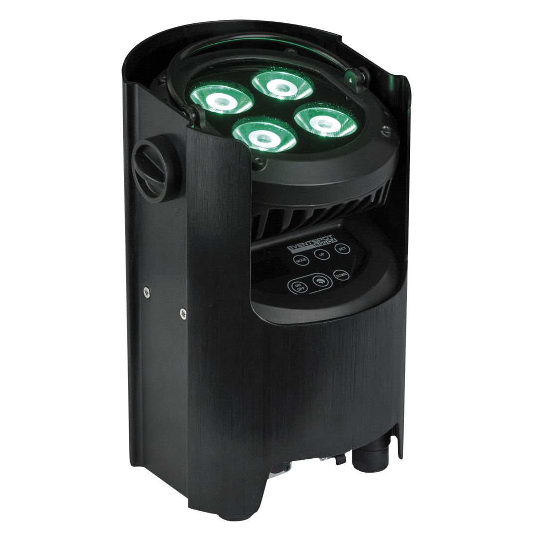 EventSpot 1600 Q4 4x 12W RGBW - zwart
