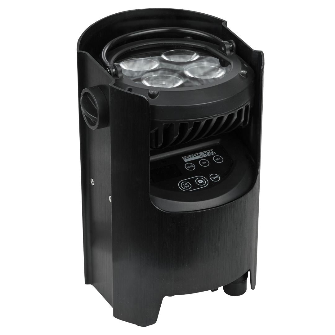 EventSpot 1600 Q4 4x 12W RGBW - zwart