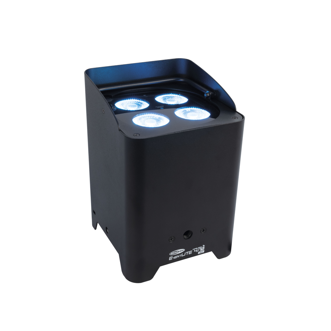 EventLITE 4/10 Q6 Met draadloze DMX - zwart