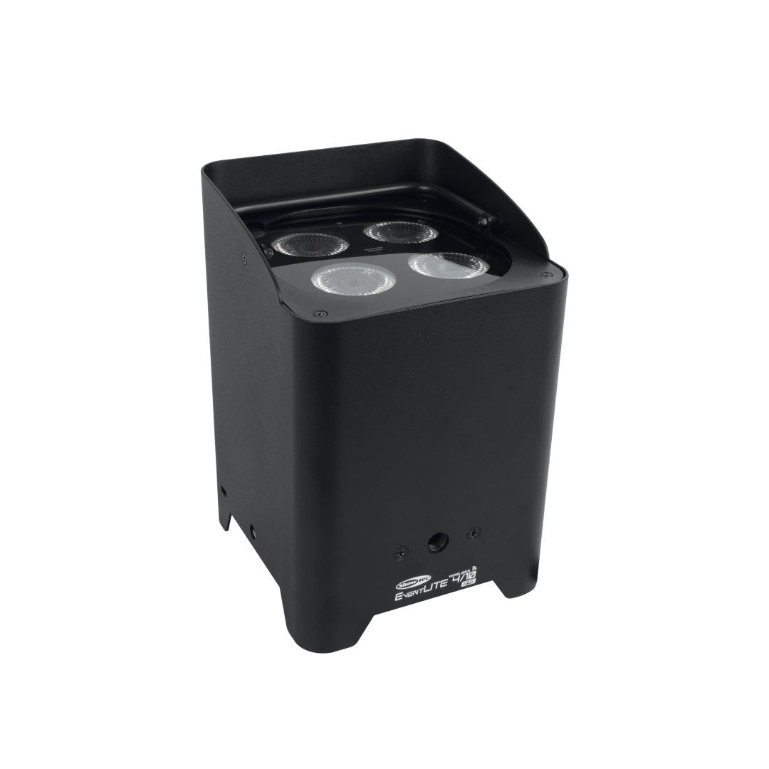 EventLITE 4/10 Q6 Met draadloze DMX - zwart