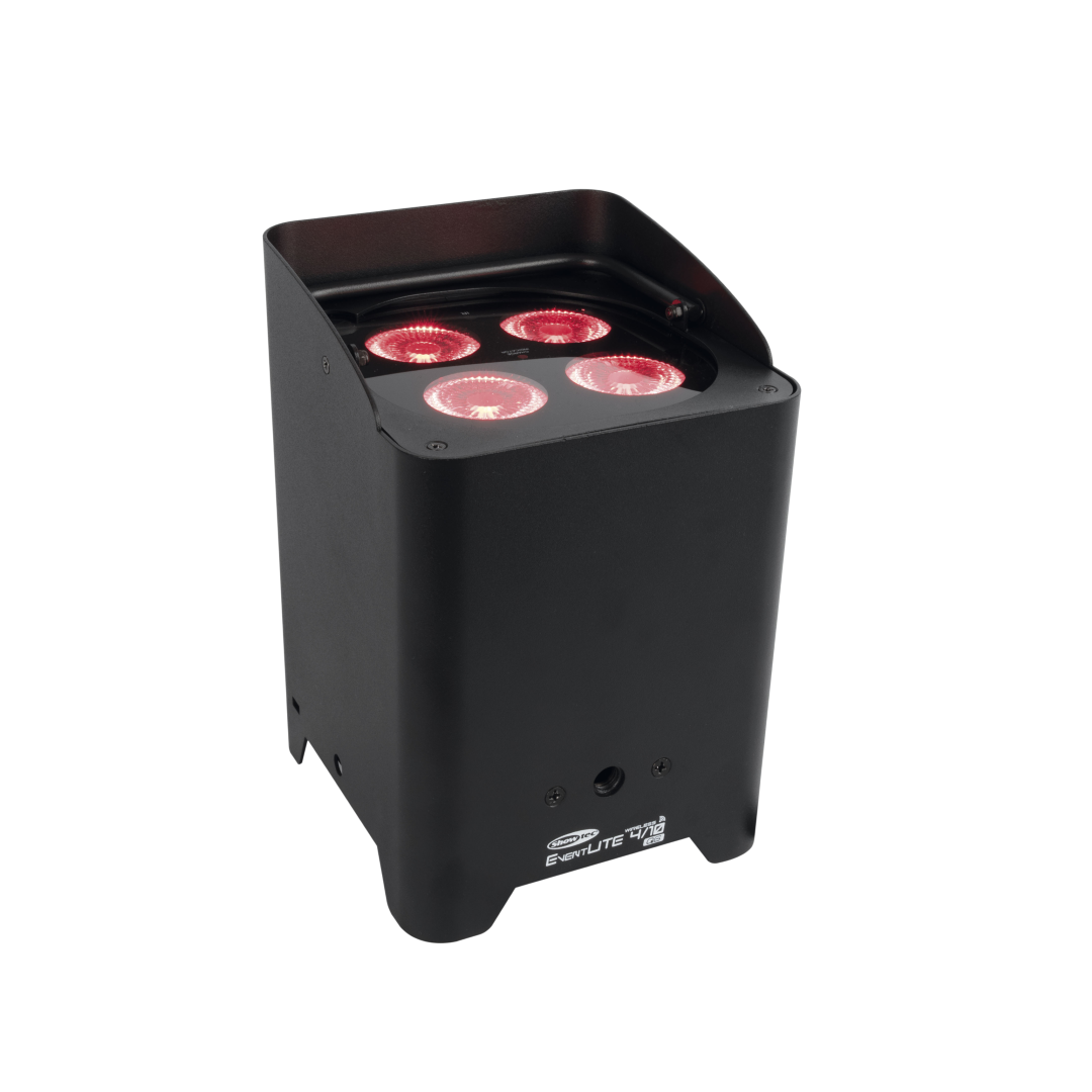 EventLITE 4/10 Q6 Met draadloze DMX - zwart
