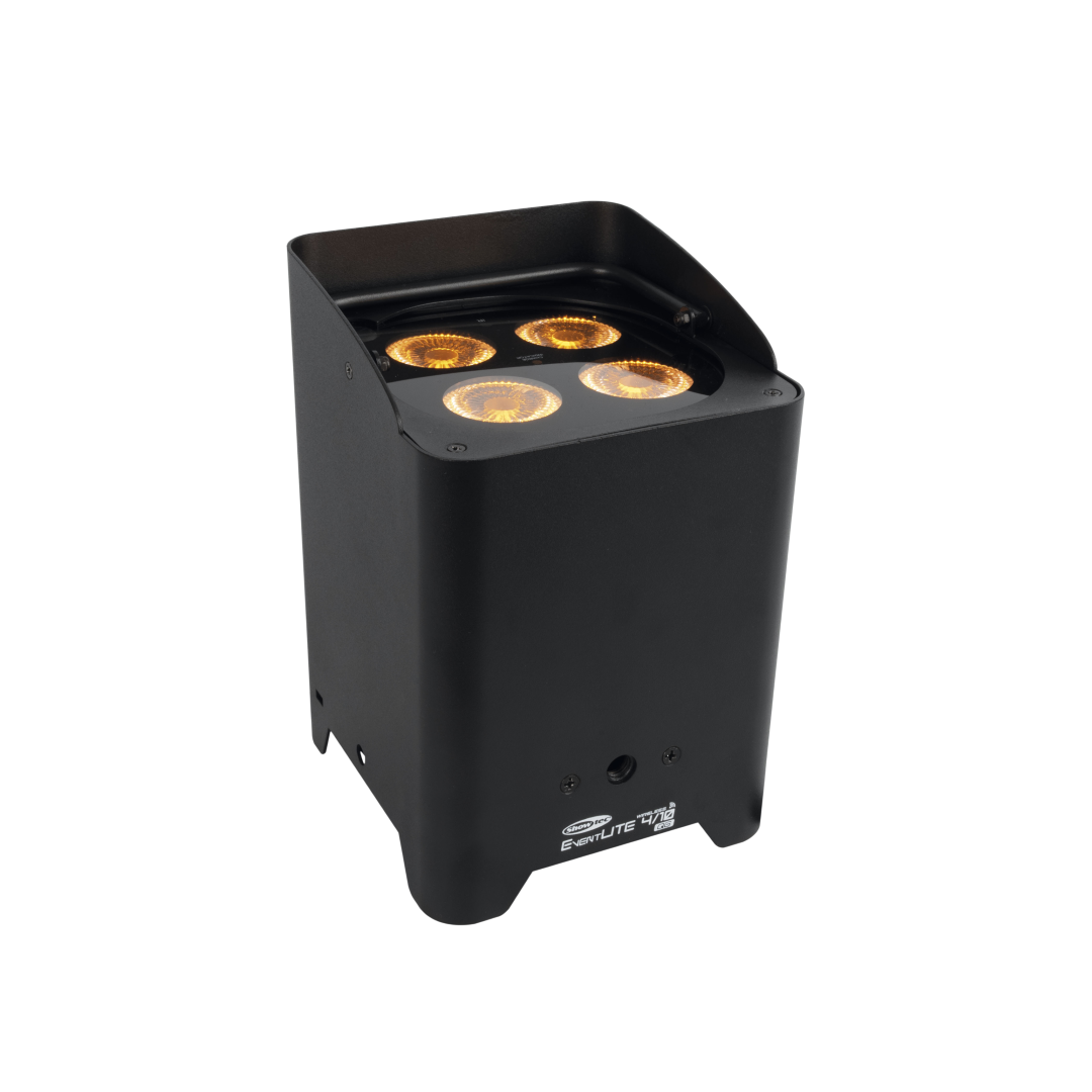 EventLITE 4/10 Q6 Met draadloze DMX - zwart