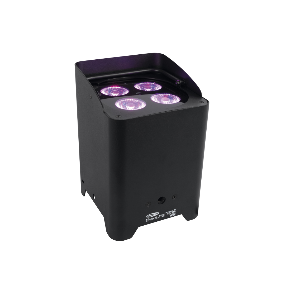 EventLITE 4/10 Q6 Met draadloze DMX - zwart