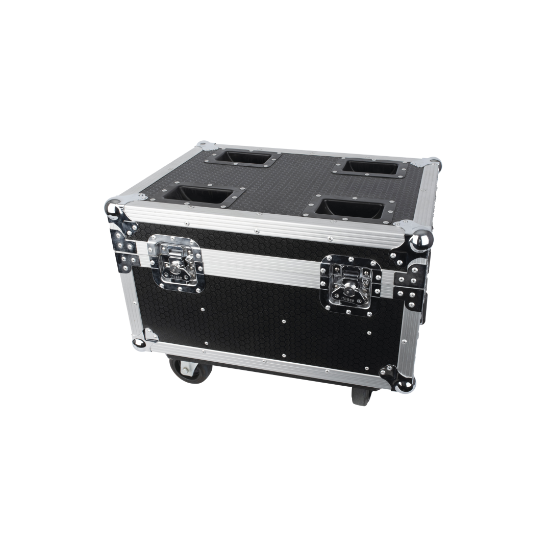 EventLITE 4/10 Q6 Set Flight Case incl. 6 x EventLITE 4/10 Q6