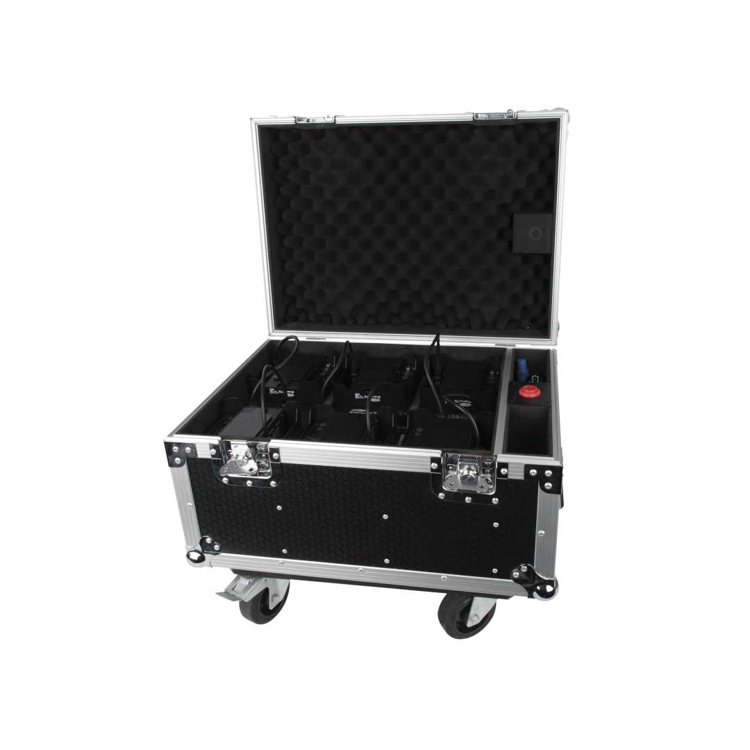 EventLITE 4/10 Q6 Set Flight Case incl. 6 x EventLITE 4/10 Q6