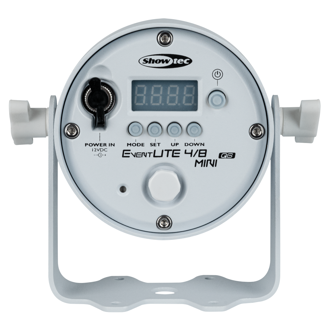 EventLITE 4/8 Mini Q6 IP65 Draagbare Spotlight - wit