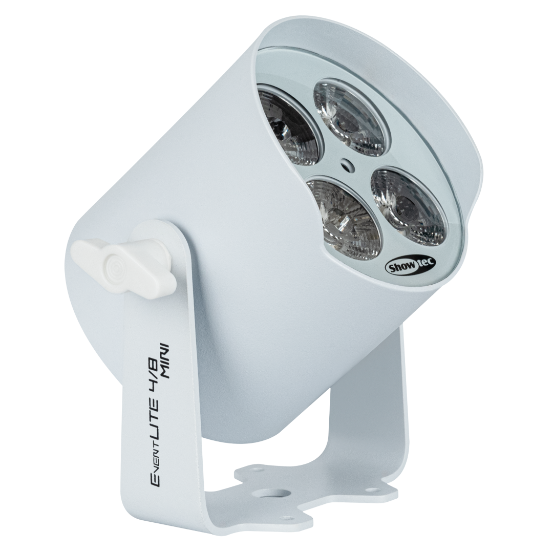 EventLITE 4/8 Mini Q6 IP65 Draagbare Spotlight - wit