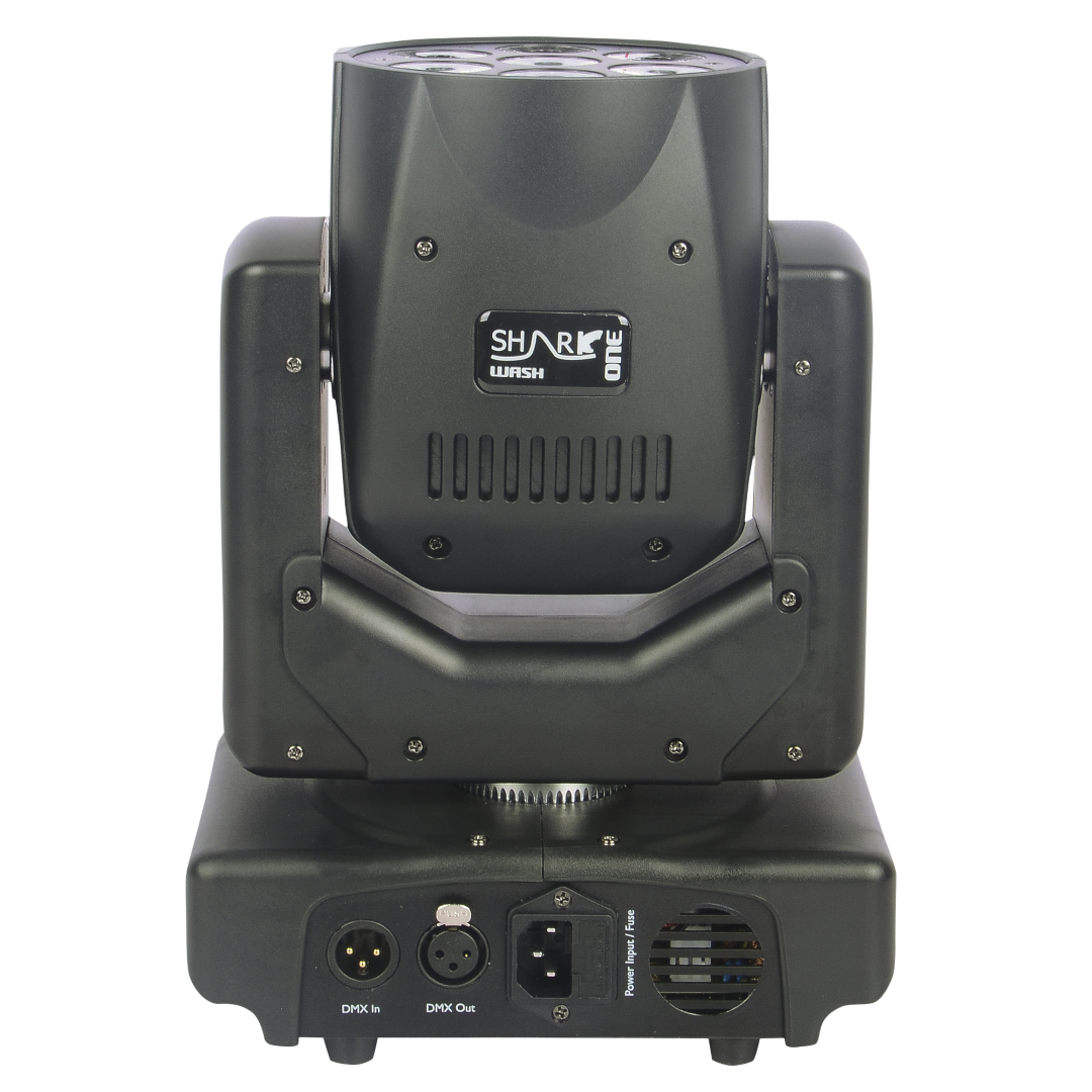 Shark Wash One 7x 12 W RGBWA-UV LED Wash Moving Head