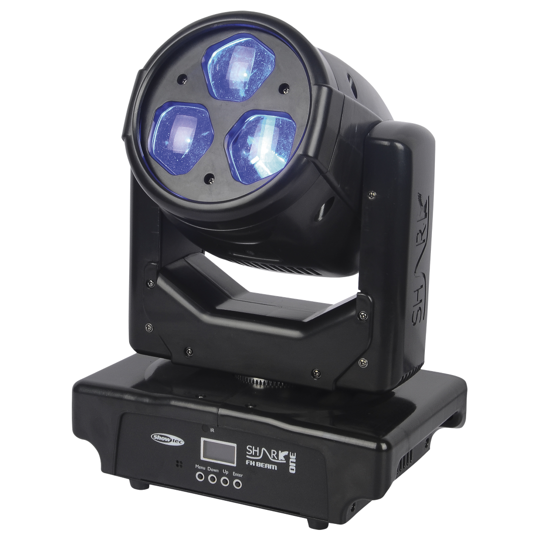 Shark Beam FX One 3x 40 W RGBW 3-in-1 LED Beam Moving Head