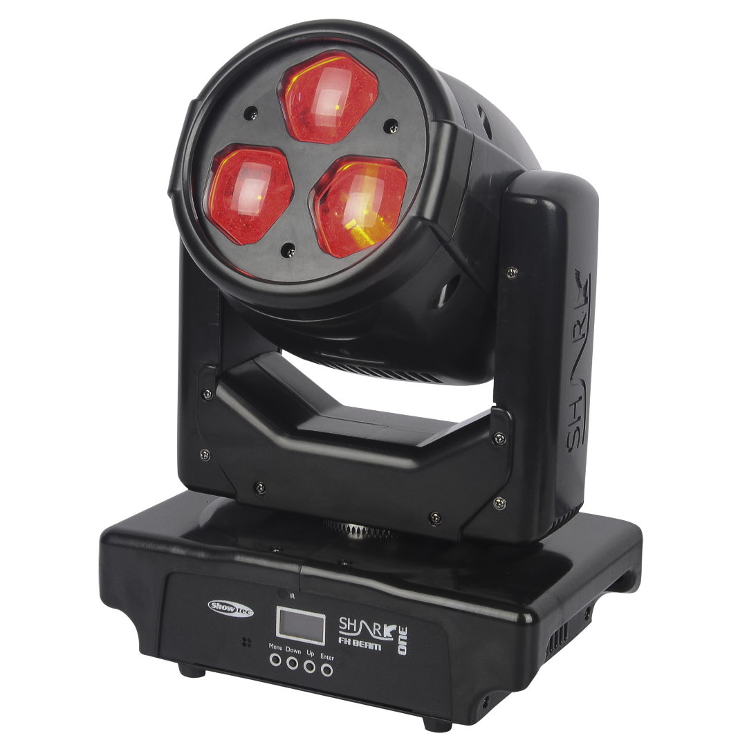 Shark Beam FX One 3x 40 W RGBW 3-in-1 LED Beam Moving Head