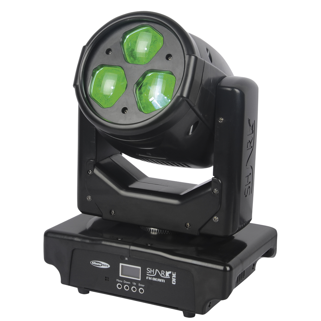 Shark Beam FX One 3x 40 W RGBW 3-in-1 LED Beam Moving Head