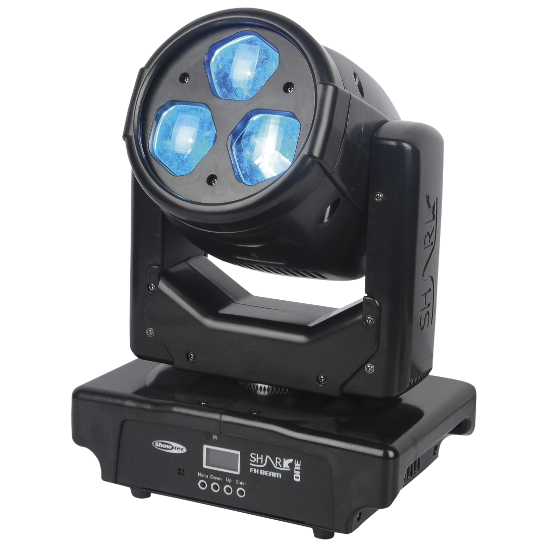 Shark Beam FX One 3x 40 W RGBW 3-in-1 LED Beam Moving Head