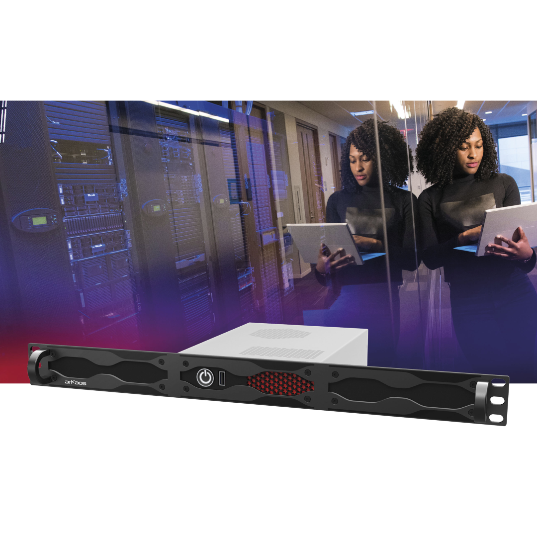 VS1 - 19-inch rack plate 1 HE - 3x VS-1 (max.)