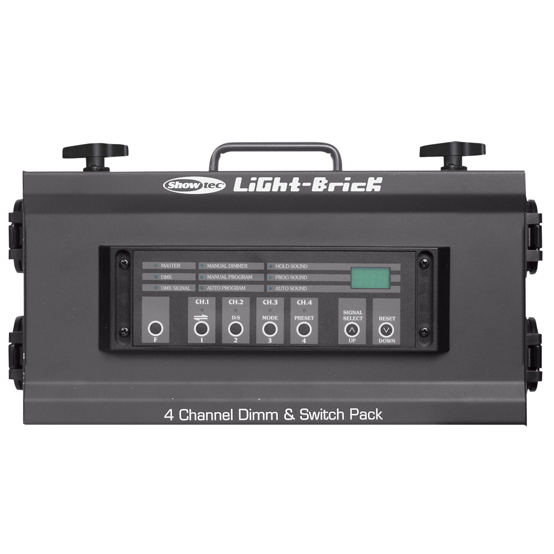 Lightbrick 4-kanaals dimmerpack DMX
