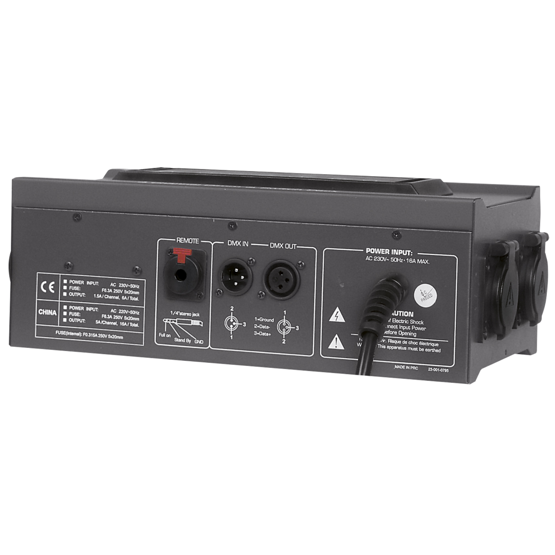 Lightbrick 4-kanaals dimmerpack DMX