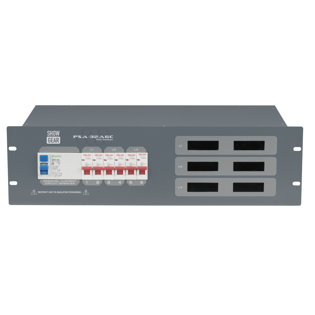 PSA-32A6C 6x MCB - CEE-uit