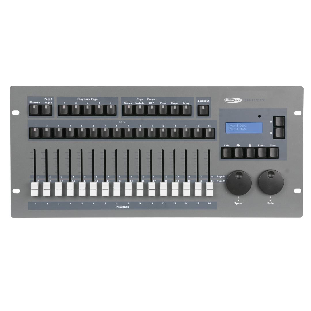 SM-16/2 FX 32-kanaals lichttafel met shape-engine