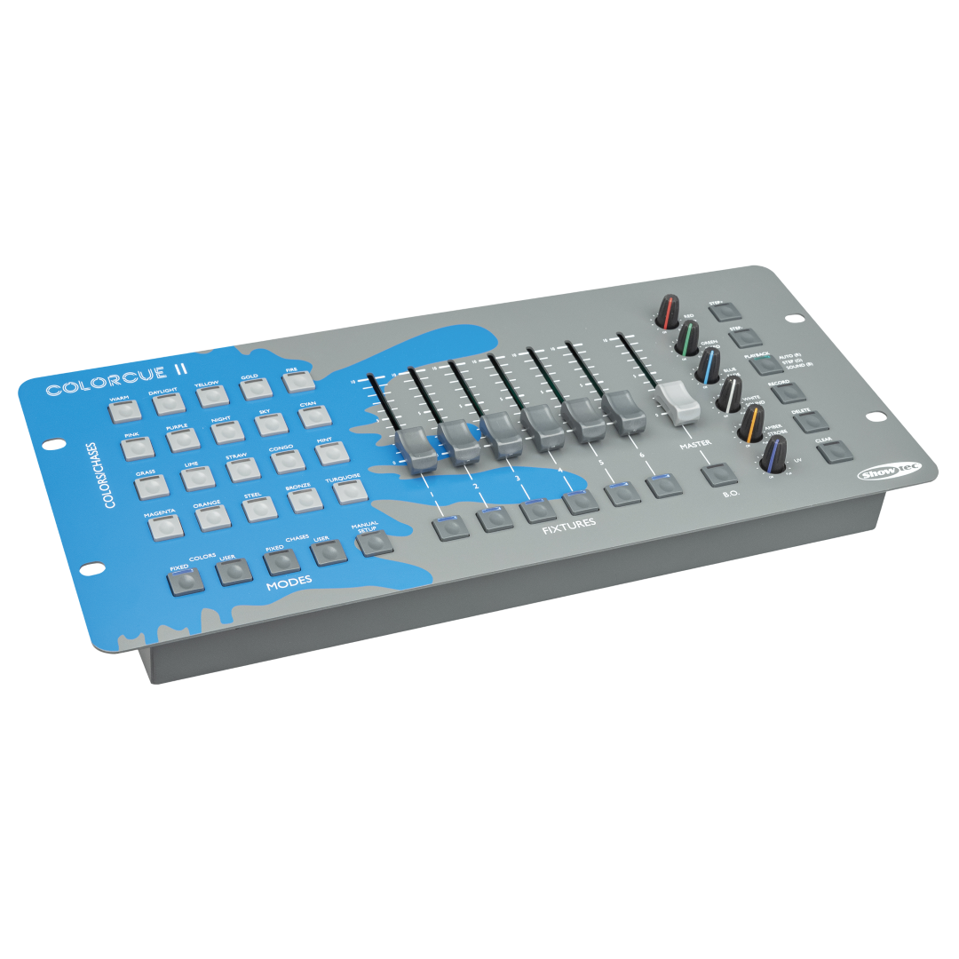 ColorCue 2 Intelligente 6-fader, 6-kleuren LED controller