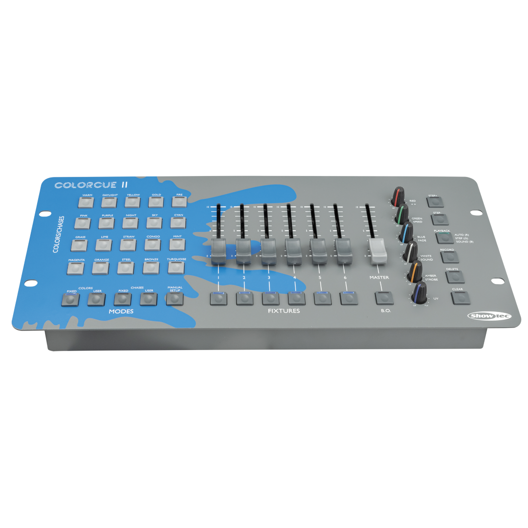 ColorCue 2 Intelligente 6-fader, 6-kleuren LED controller
