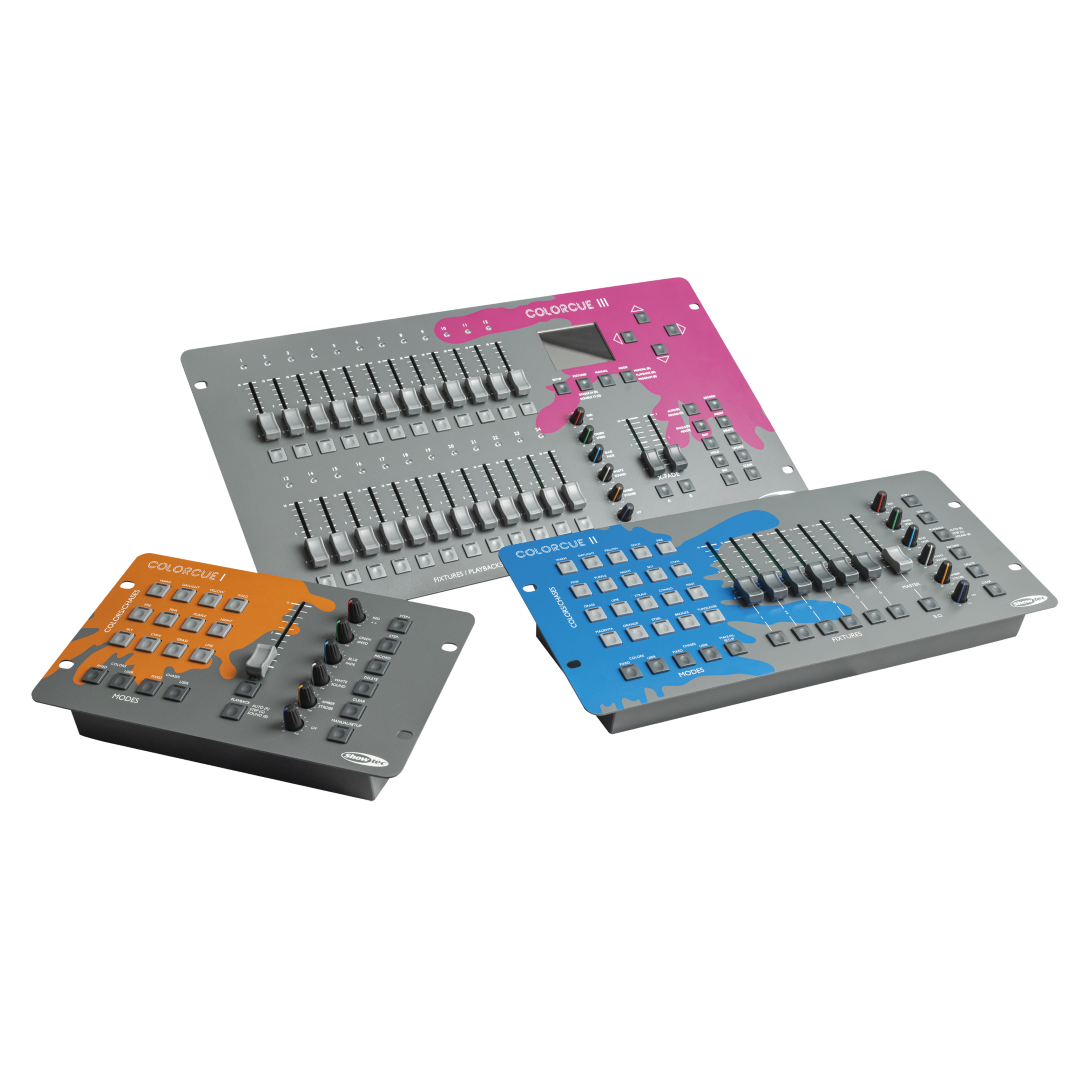 ColorCue 2 Intelligente 6-fader, 6-kleuren LED controller