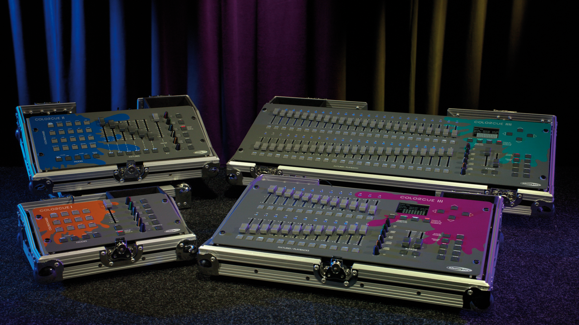 ColorCue 2 Intelligente 6-fader, 6-kleuren LED controller