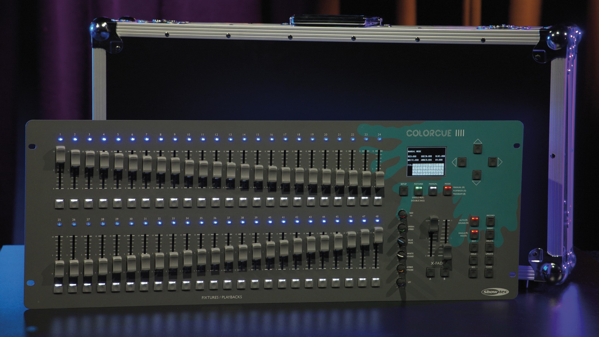 ColorCue 4 Intelligente 48-fader, 6-kleuren LED controller