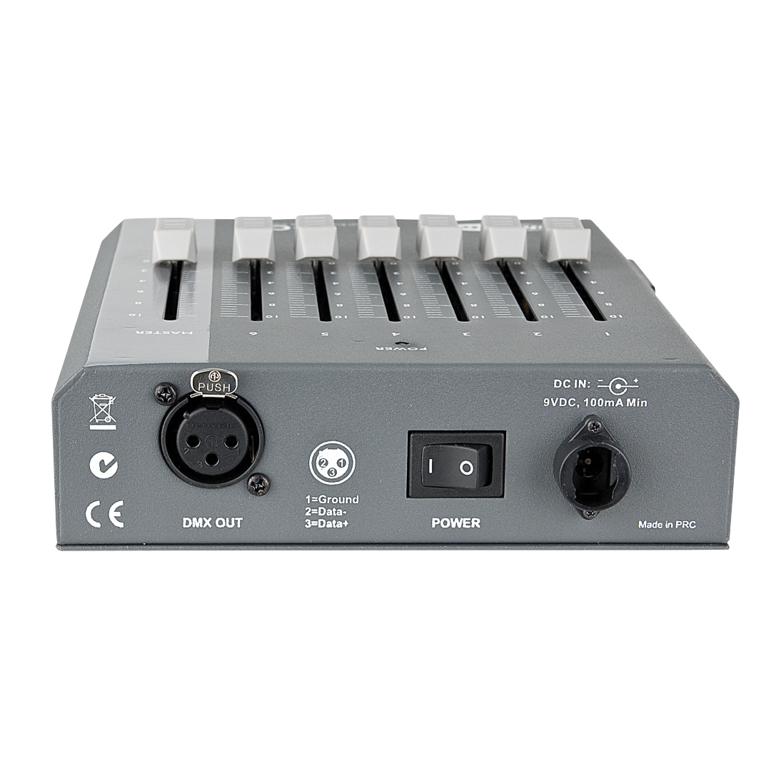 SDC-6 6-kanaals DMX-controller