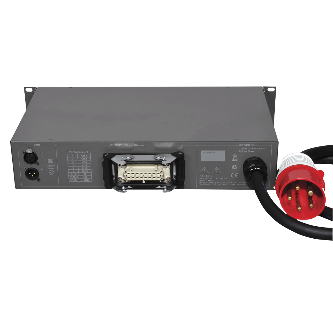 DDP-610 MKII 6-kanaals DigiDimPakket - 10A zekering - meerpolig
