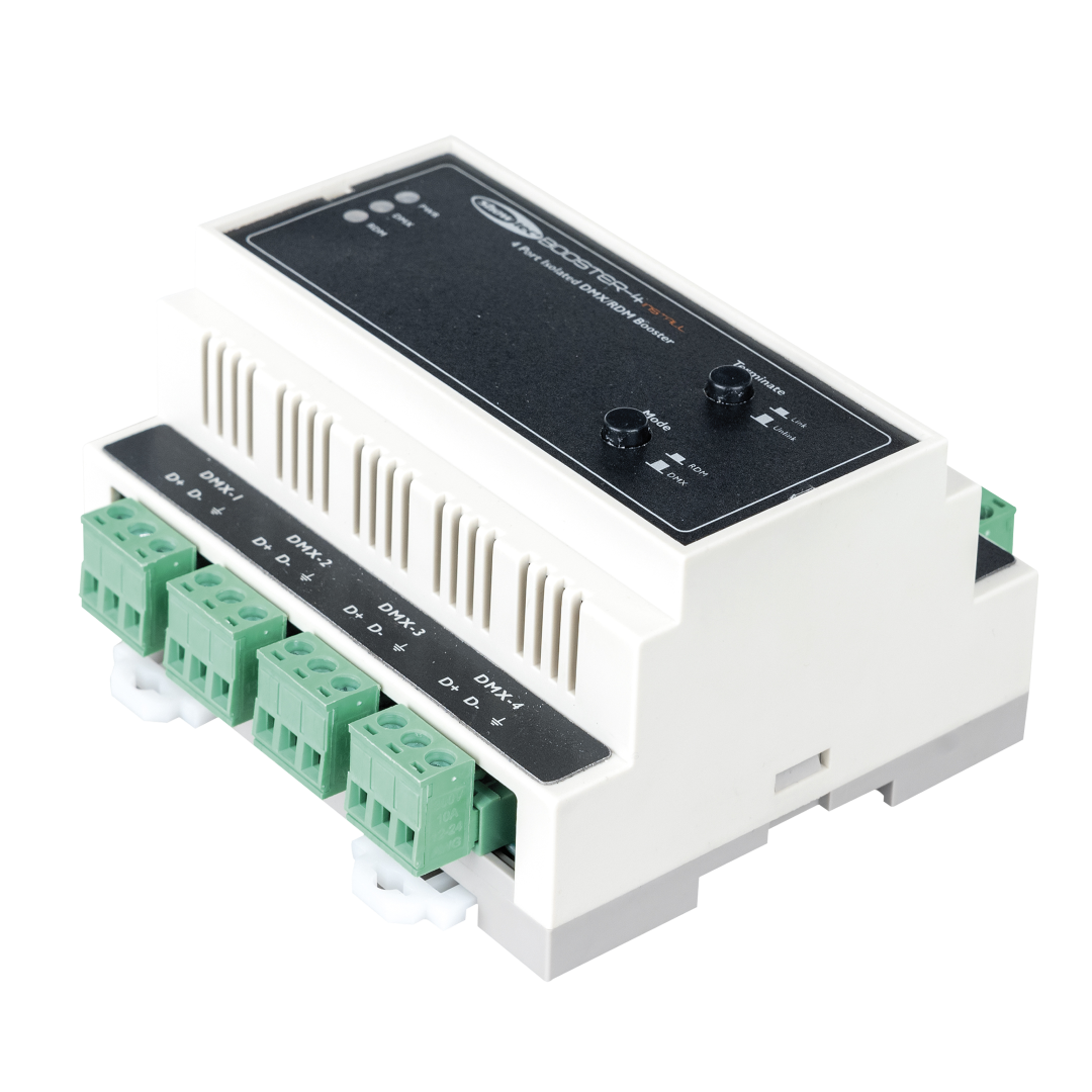 Booster-4 Install DIN-rail