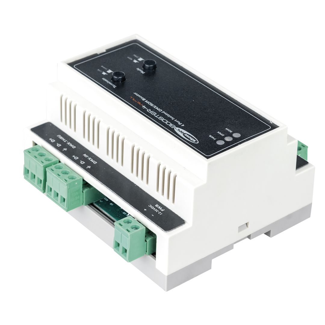 Booster-4 Install DIN-rail